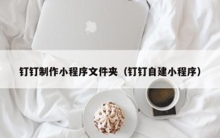阿里钉钉制作小程序文件夹（钉钉自建小程序）